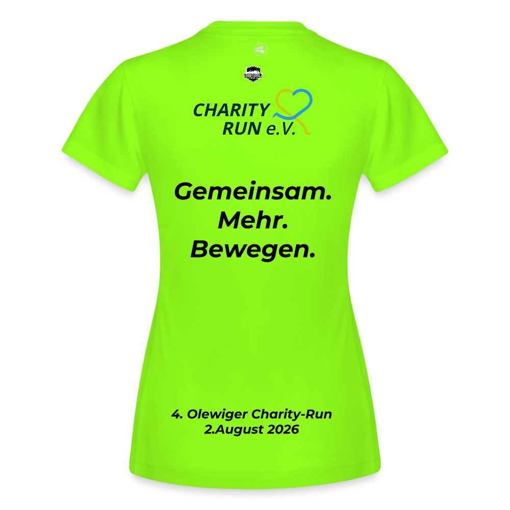 Olewiger Charity-Run Frauen - Neongrün