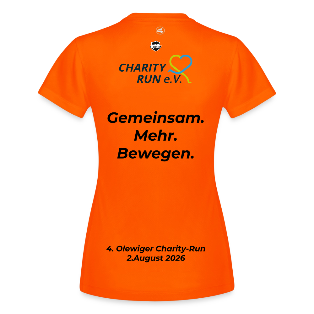 Olewiger Charity-Run Frauen orange - Neonorange