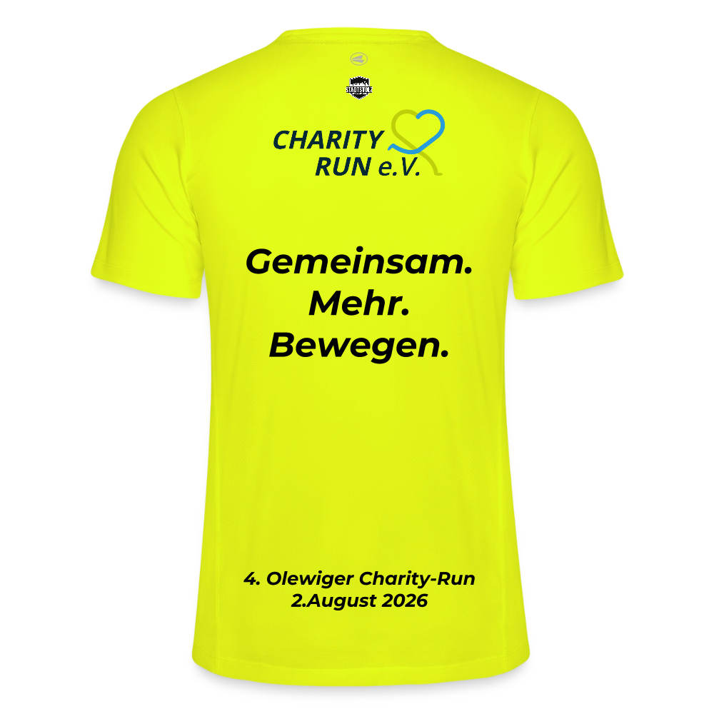 JAKO Männer T-Shirt Run 2.0 gelb - Neongelb