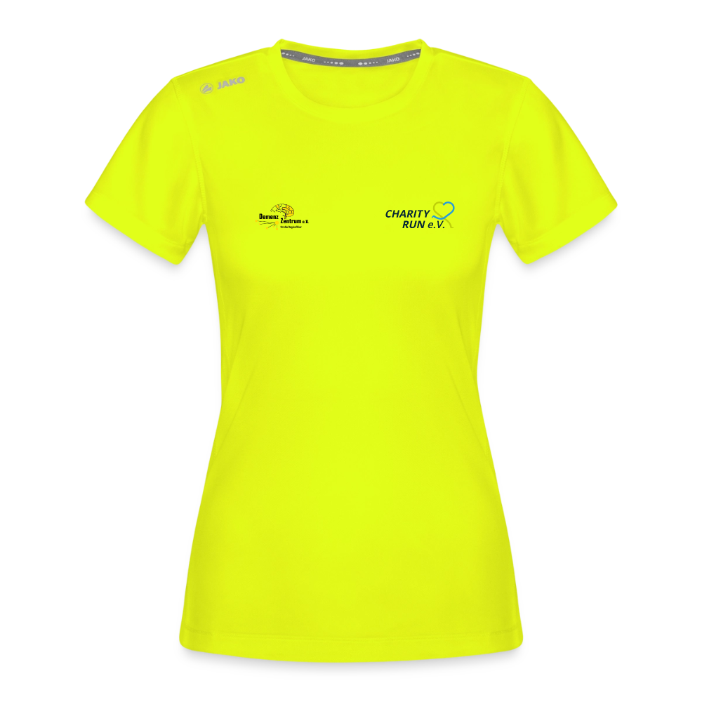 JAKO Frauen T-Shirt Run 2.0 gelb - Neongelb