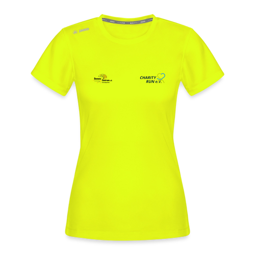 JAKO Frauen T-Shirt Run 2.0 gelb - Neongelb