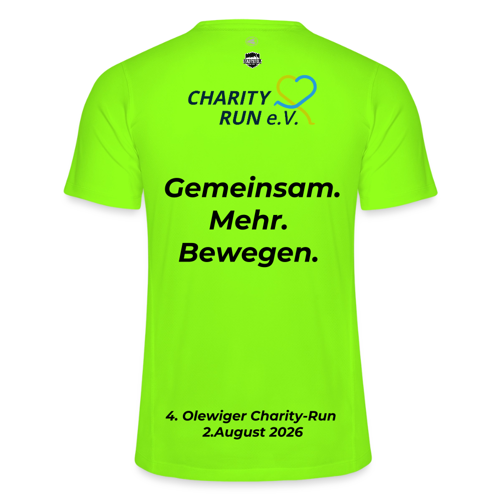 Olewiger Charity-Run Männer - Neongrün