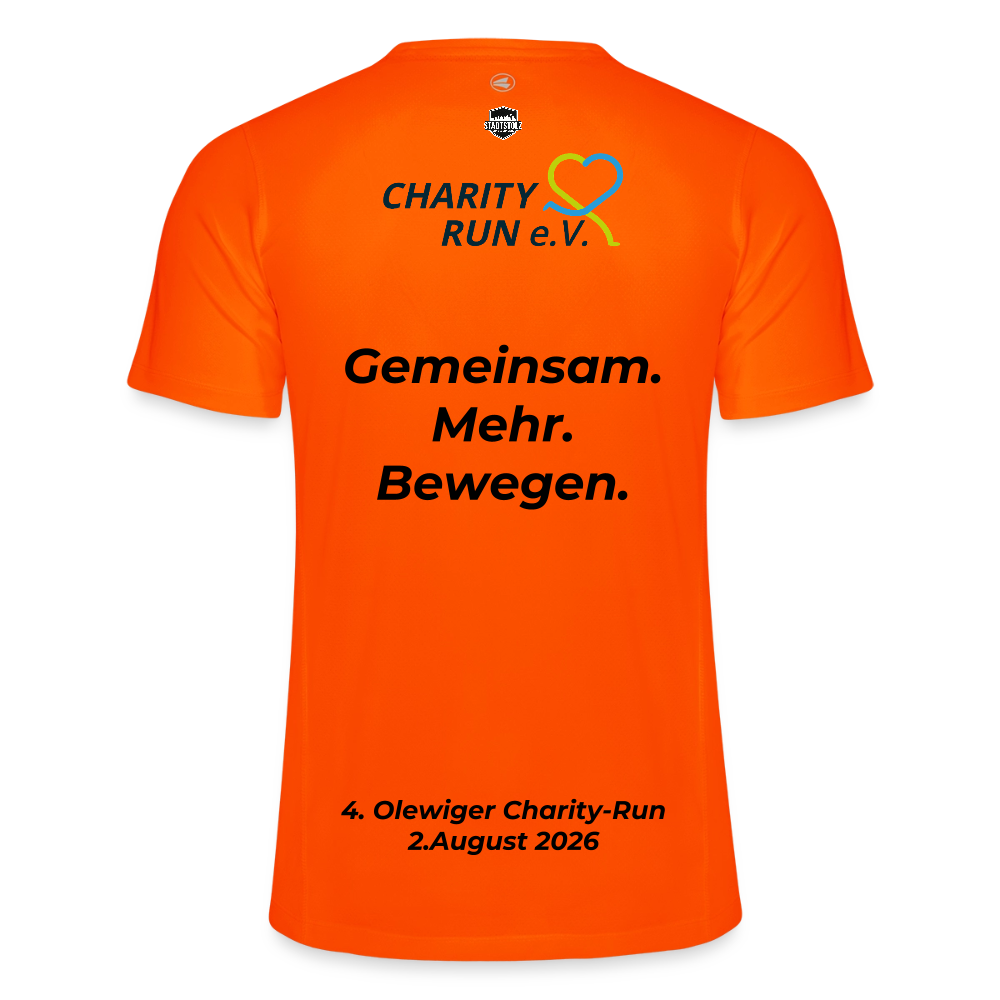 Olewiger Charity-Run Männer orange - Neonorange